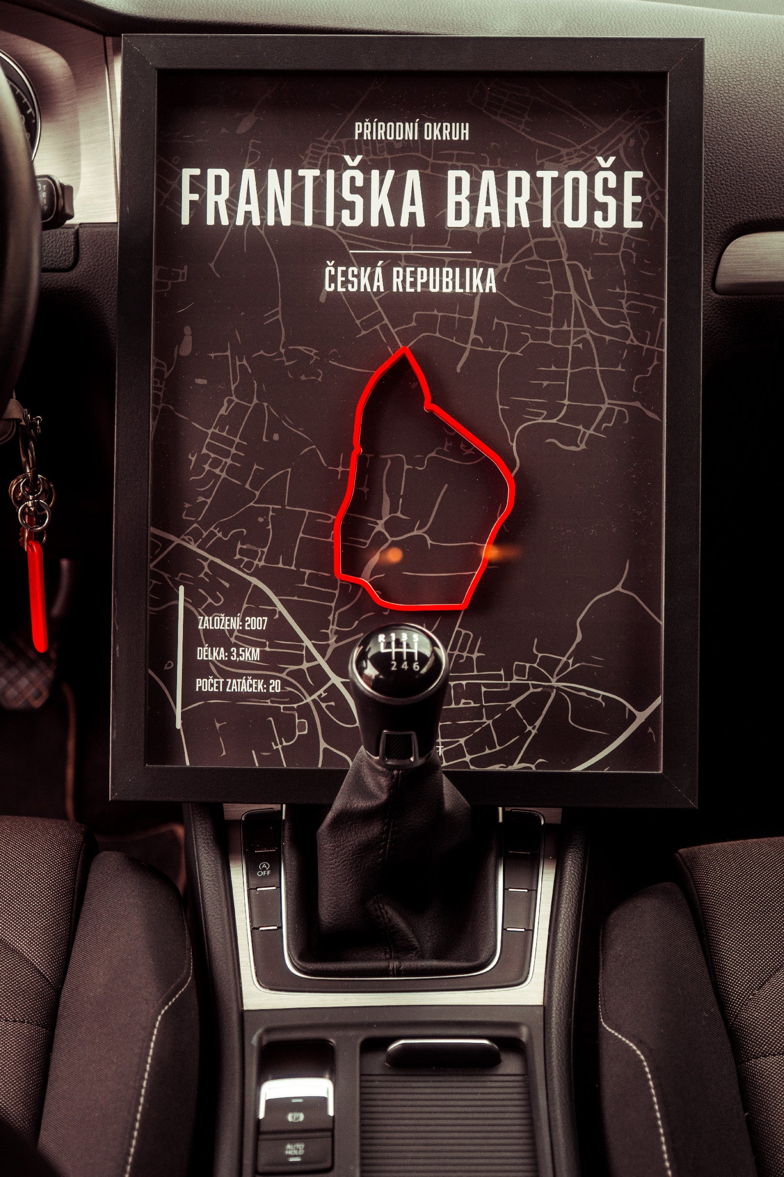 3D obraz přírodní trať Františka Bartoše
