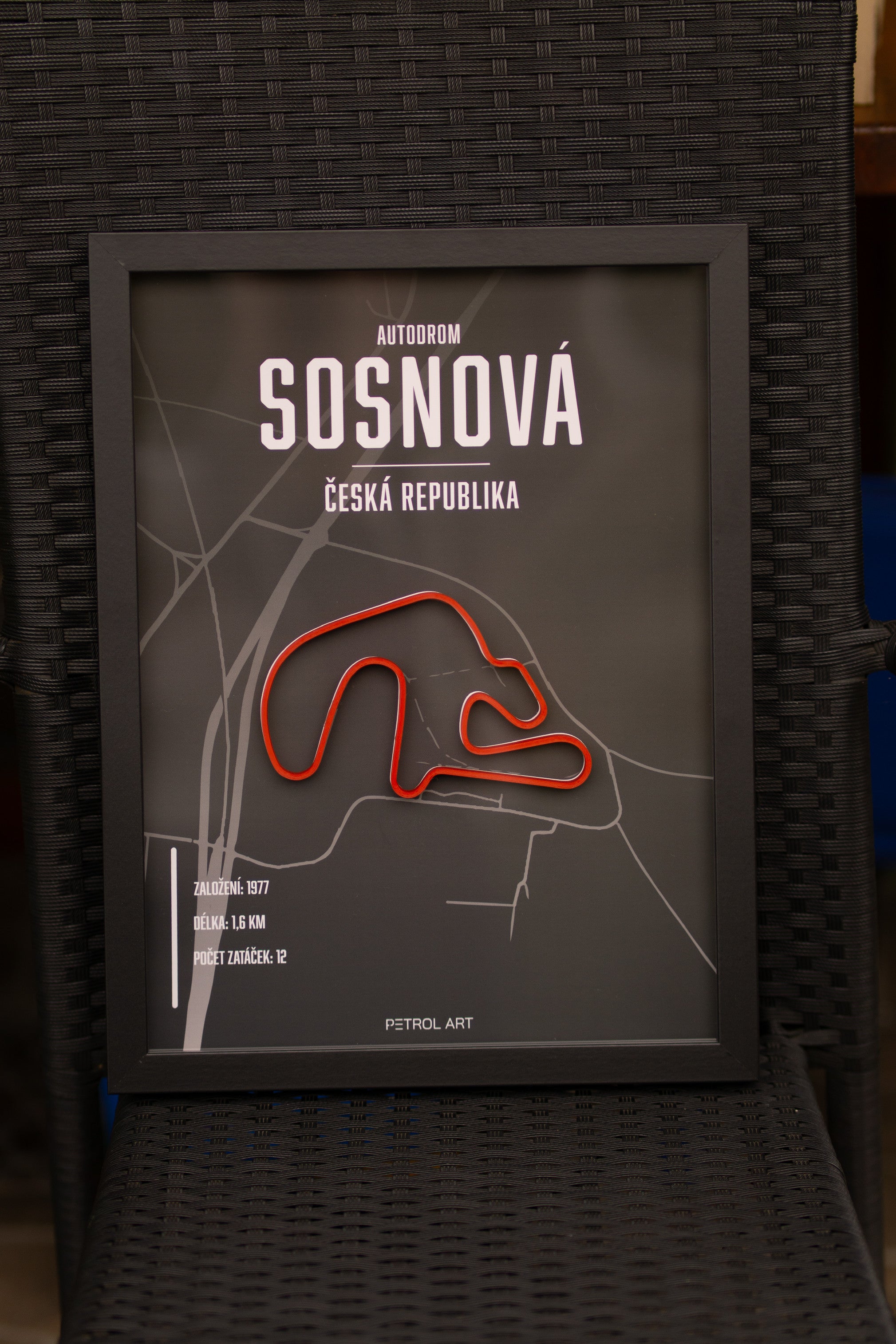3D obraz Autodrom Sosnová